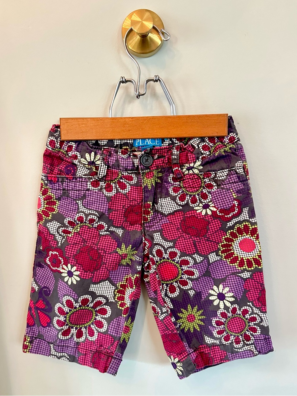 Vintage Y2K The Children’s Place Floral Capri Pants Girls Size 5